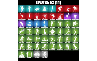UNIQUE - Backlash, Lewis Hamilton [36 Skins, 150 Vbucks, 59 Axes, 52 Emotes, 43 Gliders and MORE!]
