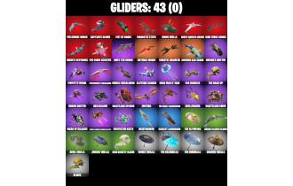 UNIQUE - Backlash, Lewis Hamilton [36 Skins, 150 Vbucks, 59 Axes, 52 Emotes, 43 Gliders and MORE!]