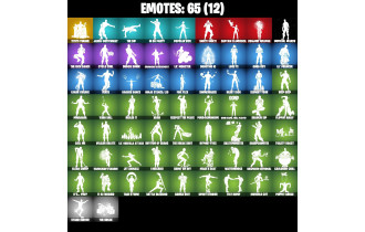 UNIQUE - Teth's Throne, Erisa [40 Skins, 900 Vbucks, 83 Axes, 65 Emotes, 70 Gliders and MORE!]