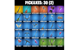 UNIQUE - The Weeknd Combat, Santa Dogg [17 Skins, 650 Vbucks, 30 Axes, 14 Emotes, 27 Gliders and MORE!]