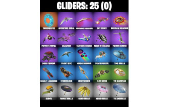 UNIQUE - Iron Man Zero, Spider-Man Zero [11 Skins, 32 Axes, 19 Emotes, 25 Gliders and MORE!]