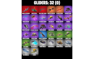 UNIQUE - Dynamo TNTina, Undercover Skye [29 Skins, 200 Vbucks, 51 Axes, 28 Emotes, 32 Gliders and MORE!]