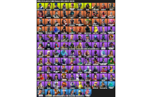 UNIQUE - IKONIK , Scenario [117 Skins, 17800 Vbucks, 88 Axes, 77 Emotes, 81 Gliders and MORE!]