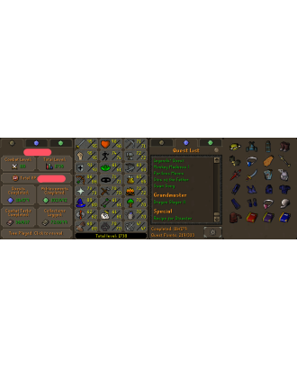 Main | TTL: 1738 | CL: 118 | QP: 219 [Fire Cape, B Gloves, Ava's, MM1, DS2, Mithril Gloves, Lunars, DT1, Piety + MORE!]