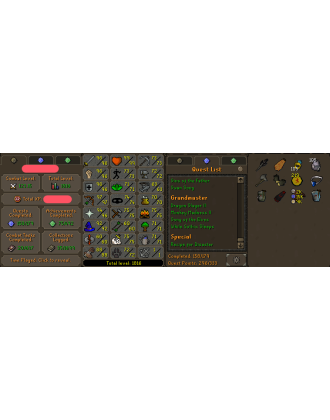 Main | TTL: 1816 | CL: 123 | QP: 296 [Avernic Defender, Fire Cape, B Gloves, Rigour, Ava's, Max POH, MM2, MM1, DS2 + MORE!]