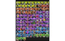 UNIQUE - OG Skull Trooper,  Black Knight  [112 Skins, 135 Axes, 104 Emotes, 119 Gliders and MORE!]