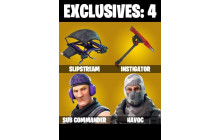 UNIQUE - Havoc , Sub Commander [2 Skins, 1 Axes, 1 Glider and MORE!]