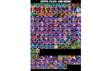 UNIQUE - Iridia Vayne, Carletta [112 Skins, 2300 Vbucks, 180 Axes, 110 Emotes, 123 Gliders and MORE!]