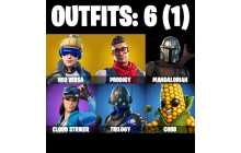 UNIQUE - Neo Versa , Flappy [6 Skins, 3 Axes, 2 Emotes, 4 Gliders and MORE!]