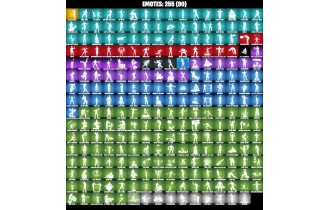 UNIQUE - SUPER STACKED, Dark Skully  [358 Skins, 100 Vbucks, 350 Axes, 255 Emotes,179 Gliders and MORE!]