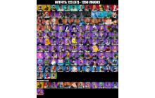 UNIQUE -  Take The L,  [123 Skins, 1250 Vbucks, 156 Axes, 122 Emotes,121 Gliders and MORE!]