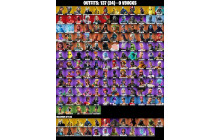 UNIQUE - The Reaper , Hot Marat [137 Skins, 179 Axes, 157 Emotes,165 Gliders and MORE!]