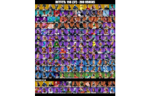 UNIQUE - The Reaper ,  Peely  [156 Skins, 200 Vbucks, 182 Axes, 159 Emotes, 130 Gliders and MORE!]