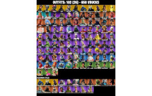 UNIQUE - The Reaper , Mako  [102 Skins, 650 Vbucks, 111 Axes, 111 Emotes, 117 Gliders and MORE!]