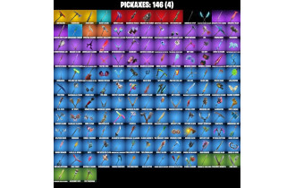 UNIQUE - Trailblazer , Take The Elf  [173 Skins, 600 Vbucks, 146 Axes, 117 Emotes, Take The L 117 Gliders and MORE!]