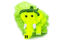 Radioactive Strawberry Elephant(49.8T/s) [Kick a Lucky Block]