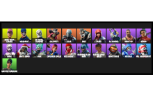 UNIQUE -  OG Skull Trooper, Rose Team Leader  [21 Skins, 28 Axes, 23 Emotes, 31 Gliders and MORE!]