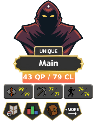 Main | Starter | TTL: 1146 | CL: 79 | QP: 43 [NO EMAIL SET, Pets, 99 RC + MORE!]