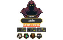 Main | Starter | TTL: 645 | CL: 96 | QP: 15 [NO EMAIL SET, 99 AGI, 99 RAN + MORE!]