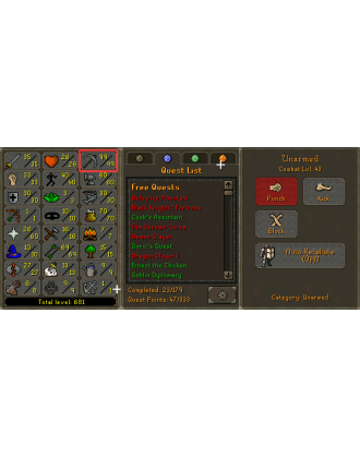 Main | Starter | TTL: 681 | CL: 43 | QP: 47 [NO EMAIL SET, 99 MINING + MORE!]