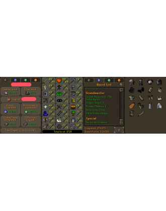 Main | TTL: 1728 | CL: 109 | QP: 333 [Fire Cape, B Gloves, Ava's, Quest Cape, MM2, MM1, DS2, Void, DT2, SOTE + MORE!]