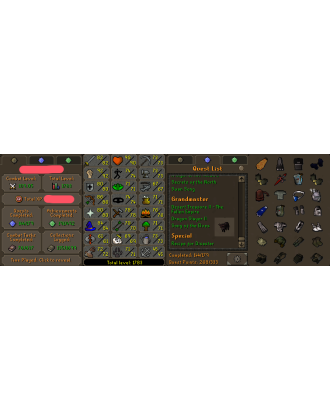 Main | TTL: 1783 | CL: 109 | QP: 268 [Fire Cape, B Gloves, Rigour, Augury, Ava's, MM1, DS2, Torso, DT2, SOTE + MORE!]