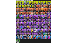UNIQUE - IKONIK, Galaxy [110 Skins, 129 Axes, 91 Emotes, 95 Gliders and MORE!]