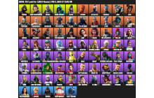 UNIQUE - IKONIK, Scenario [75 Skins, 1500 Vbucks, 75 Axes, 85 Emotes, 83 Gliders and MORE!]
