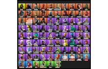 UNIQUE - IKONIK, Scenario [89 Skins, 106 Axes, 88 Emotes, 93 Gliders and MORE!]