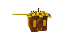 Gilded Choc Spring Bee [Grow A Garden]