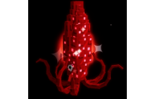 Everchanted Ruby Squid (HUGE) (60-62KG Age 100) [Grow A Garden]