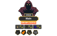 Main | TTL: 1791 | CL: 113 | QP: 256 [Avernic Defender, Fire Cape, B Gloves, Ava's, Max POH, MM2, MM1, DS2, SOTE + MORE!]