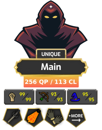 Main | TTL: 1791 | CL: 113 | QP: 256 [Avernic Defender, Fire Cape, B Gloves, Ava's, Max POH, MM2, MM1, DS2, SOTE + MORE!]