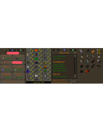 Main | TTL: 1791 | CL: 113 | QP: 256 [Avernic Defender, Fire Cape, B Gloves, Ava's, Max POH, MM2, MM1, DS2, SOTE + MORE!]