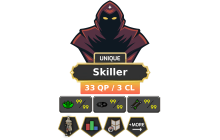 Skiller | TTL: 1379 | CL: 3 | QP: 33 [Graceful, Pets + MORE!]