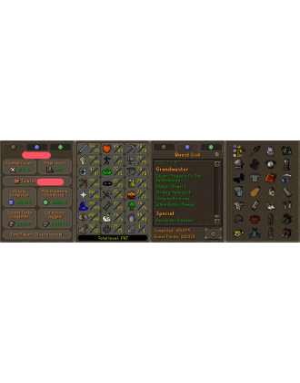 Main | TTL: 1917 | CL: 124 | QP: 313 [Avernic Defender, Fire Cape, B Gloves, Rigour, Augury, Ava's, Max POH + MORE!]