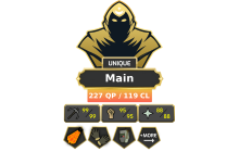 Main | TTL: 1924 | CL: 119 | QP: 227 [Fire Cape, B Gloves, Augury, Ava's, Max POH, MM1, DS2, Void, Torso, SOTE + MORE!]