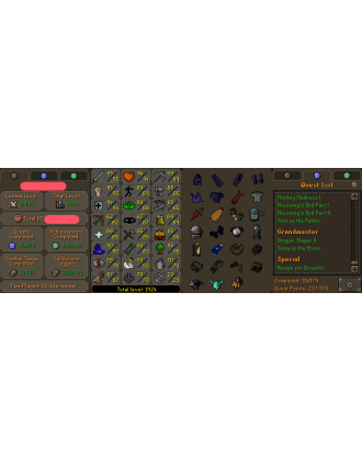 Main | TTL: 1924 | CL: 119 | QP: 227 [Fire Cape, B Gloves, Augury, Ava's, Max POH, MM1, DS2, Void, Torso, SOTE + MORE!]