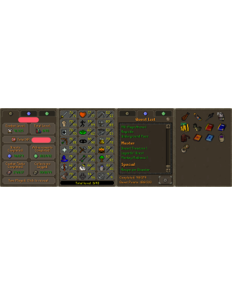 Main | Starter | TTL: 1490 | CL: 91 | QP: 186 [Infernal, Dizana's Quiver, Avernic Defender, B Gloves, Ava's, MM1 + MORE!]