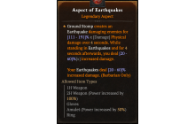 Aspect of Earthquakes [Max Roll]