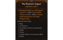 The Penitent's Aspect [Max Roll]