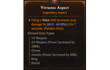 Virtuous Aspect [Max Roll]