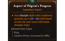 Aspect of Pilgrim's Progress [Max Roll]