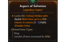 Aspect of Salvation [Max Roll]