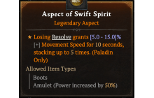 Aspect of Swift Spirit [Max Roll]