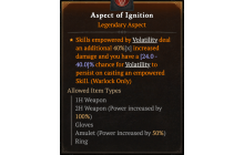 Aspect of Ignition [Max Roll]