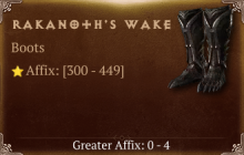 Rakanoth's Wake [ ⭐️ Affix: HIGH ROLL] Reckoning SC