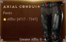Axial Conduit [ ⭐️ Affix: HIGH ROLL] Reckoning SC