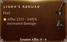 Light's Rebuke [ ⭐️ Affix: HIGH ROLL] Reckoning SC