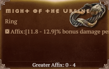 Might of the Ursine [ ⭐️ Affix: HIGH ROLL] Reckoning SC